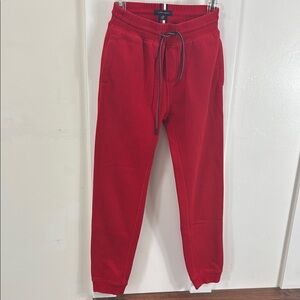 Tommy Hilfiger Red Jogger Track Pants